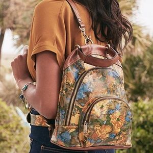 Patricia Nash Alencon Wildflower Backpack